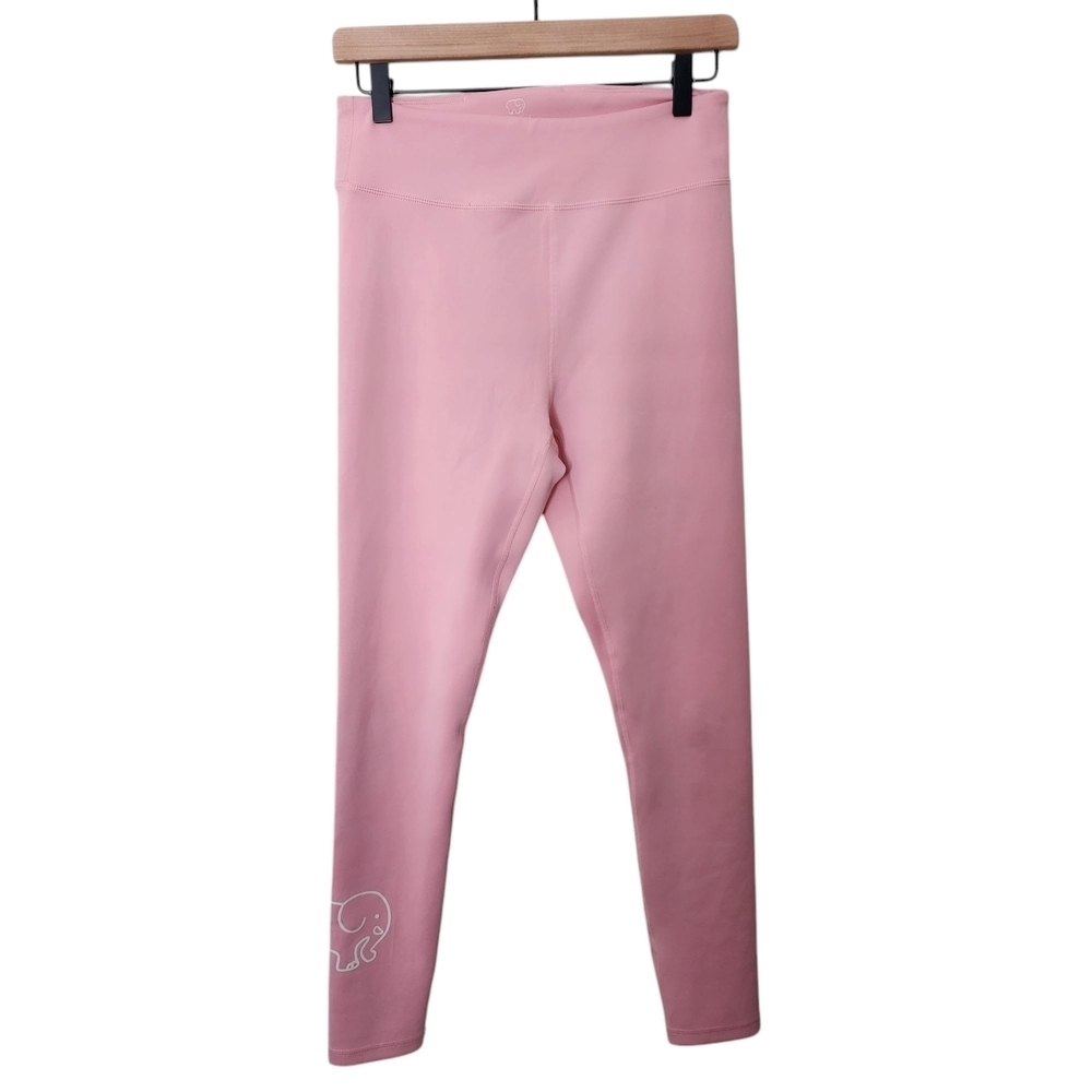 Ivory Ella Leggings Womens Large Pink High-Waisted